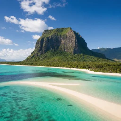 Le Morne et son lagon à l’île Maurice